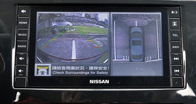 Tiida Turbo旗艦版標配結合7吋觸控螢幕、多媒體影音、衛星導航、行動通訊、AVM環景影像行車輔助等功能的Super media系統。