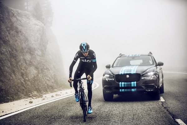 環法自行車賽 JAGUAR F-PACE 偽裝現身