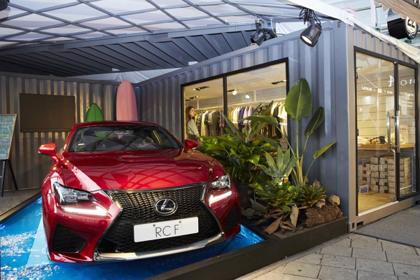 LEXUS 期間限定店！打造不同的賞車體驗