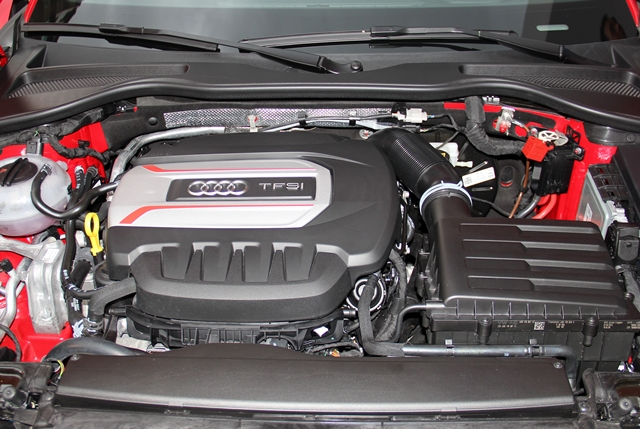 TT 45 TFSI quattro與TTS兩款車型均搭載2.0升TFSI四缸渦輪增壓引擎，最大動力分別為230hp/37.7kgm與310hp/38.7kgm。