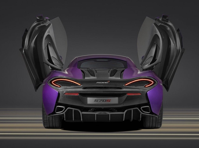 McLaren 客製化部門出招 豔紫 570S Coupe 圓石灘車展亮相