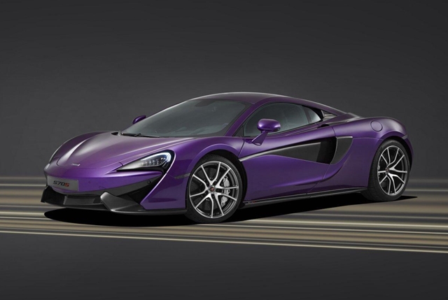 McLaren 客製化部門出招 豔紫 570S Coupe 圓石灘車展亮相
