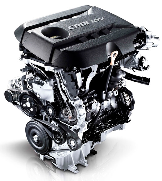 搭載1.7升四缸柴油渦輪增壓引擎，最大動力為141.4hp/34.7kgm，搭配七速雙離合器自手排變速箱，原廠公佈平均油耗為17.4km/L(五人座)。