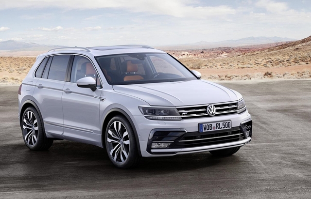 新一代Volkswagen Tiguan的身形也有所放大，軸距部分增加了77mm，讓後座腿部空間增加29mm，行李廂置物空間大幅上漲。