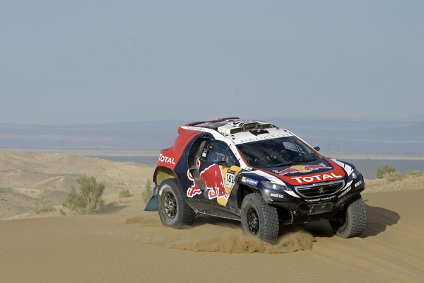 絲綢之路中國越野拉力賽 PEUGEOT TOTAL 車隊奪冠
