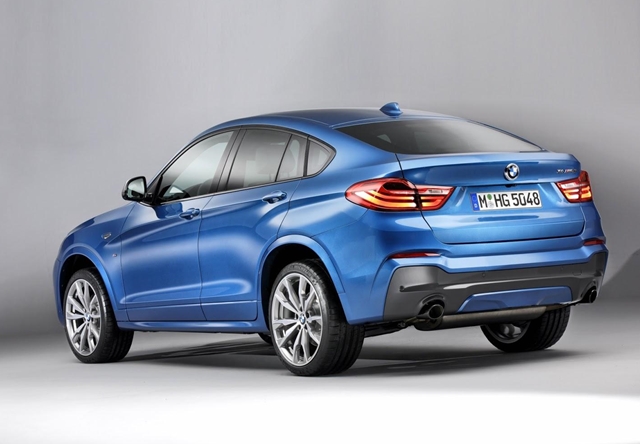 X4 M40i外觀造型比一般X4更加運動化，除了全車換上M Sport專屬造型空力套件之外，同時加入了鍍鉻飾條以及LED日行燈設計。