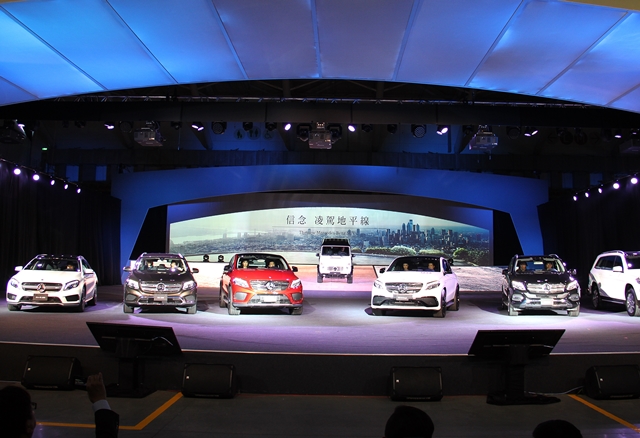 Mercedes-Benz這次一共同場發表三款全新SUV車型，而GLC-Class正是其中一款。
