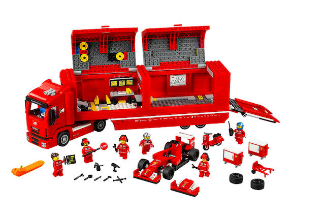 樂高F14 T & Scuderia Ferrari Truck F1車隊。
