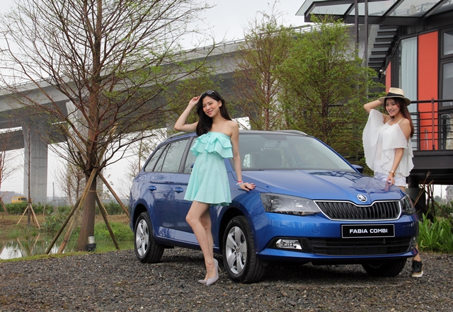 百萬內旅行車只有他！ Skoda Fabia Combi 新車試駕
