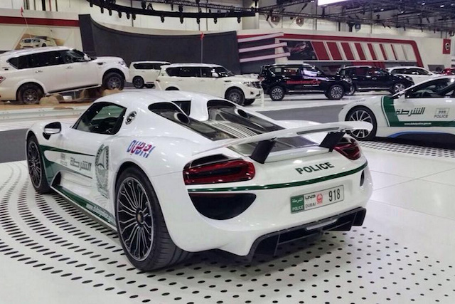 杜拜警車再升級  Porsche 918 Spyder 報到