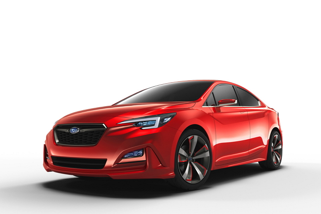 Subaru 於洛杉磯車展推出四門版本的 Impreza 概念車，最快將於 2016 下旬量產上市。