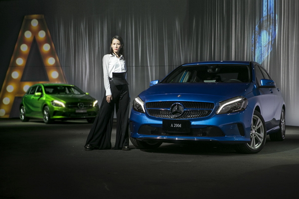 楊乃文 x A-class Mercedes-Benz 打造性能掀背空間