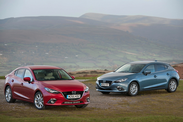 Mazda 將於 12 月 1 日起，率先在英國市場推出柴油版 Mazda3! 提供四門手排、五門自/手排版本。