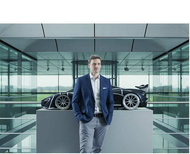McLaren 品牌客製部門的首席設計師 Robert Melville：Show me the money! 想設計什麼車我都做給你！（設計對白）