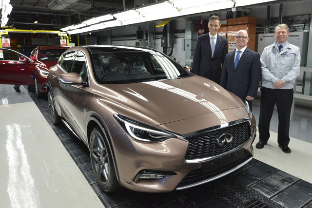 Infiniti 近日公佈英國 Sunderland 工廠生產 Q30 的製作影片。