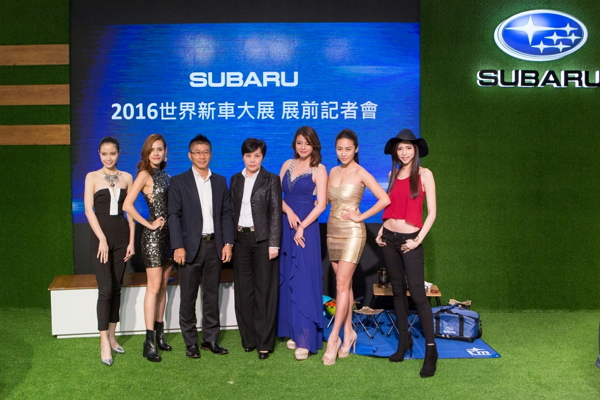 Impreza 五門概念車海外首發！Subaru 台北車展名模搶先看