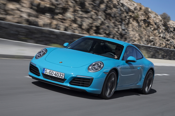 Porsche 將於 2016 台北車展展出 12 款車型，部分車款將是台灣地區首次公開展演。(圖為 911 Carrera S)