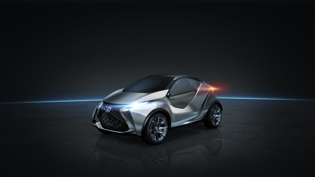 LEXUS LF-SA輕型都會概念車，設計前衛大膽且極富個性。