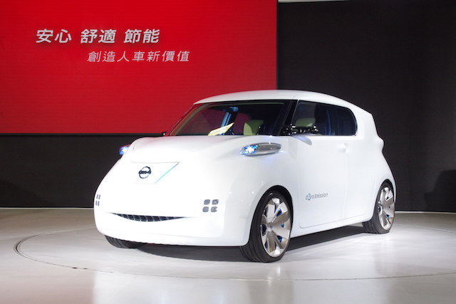 台北車展   Nissan Townpod 對你微笑的電動概念車