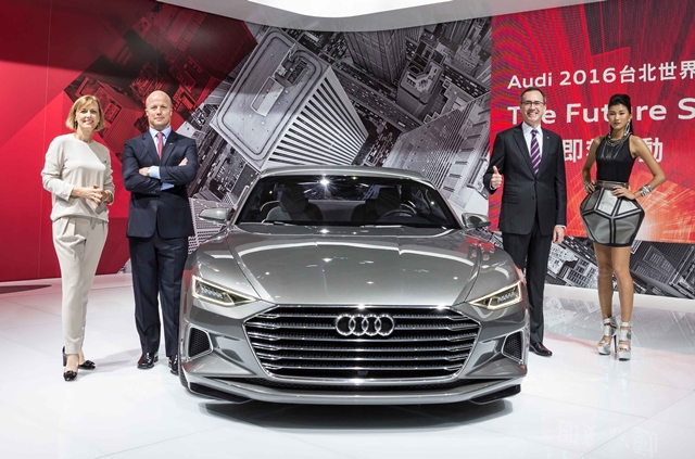 台北車展 Audi Prologue 概念車領性能大軍登場