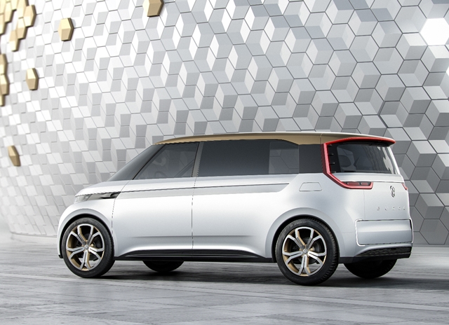 Budd-e Concept的車身尺碼相當小巧，看起來就像是掀背車無誤，而車上的光源也均採用LED燈組。