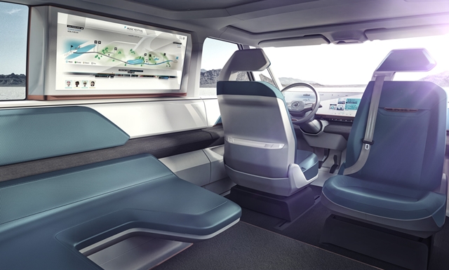 揭示未來電動旅程概念 Volkswagen Budd-e Concept