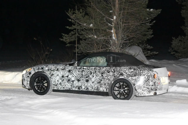 德日車廠的成果！  性能跑車 BMW Z5 雪地間諜照曝光