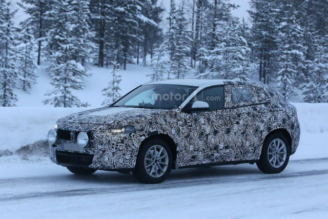 BMW即將推出新的跨界車款X2，外觀有著比X1更加運動化的風格。