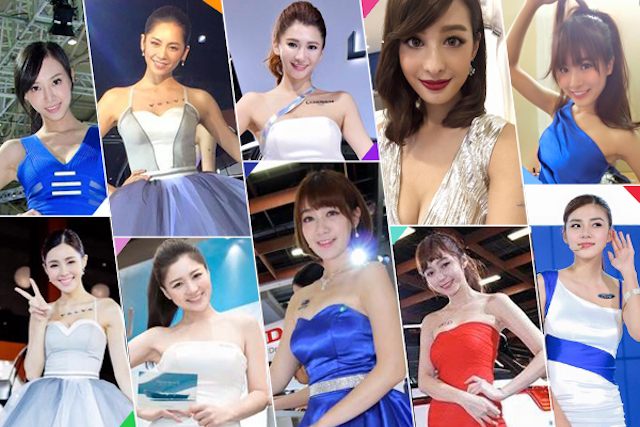 2016 台北車展  網路人氣前 10 大車模女神在這裡！