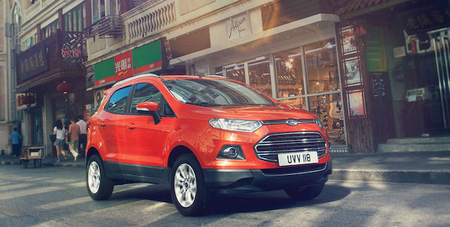 最早引進台灣的小型SUV，Ford Ecosport。