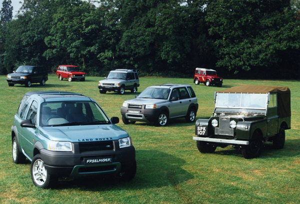 曾為歐洲暢銷休旅  LAND ROVER FREELANDER 1 納入 HERITAGE 經典部門