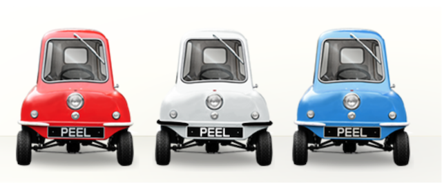 單身限定！  迷你單人小車 Peel P50 享受一人開車樂趣