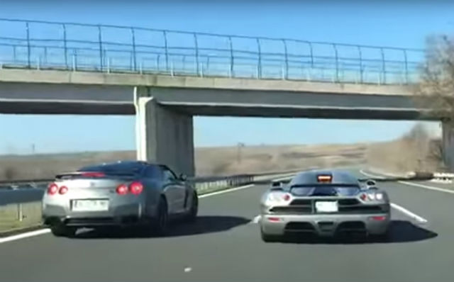 此次參賽的兩位主角分別是日產超跑的東瀛戰神Nissan GT-R、以及瑞典神獸Koenigsegg CCX，到底誰會是最大贏家呢？（圖片來源／Youtube）