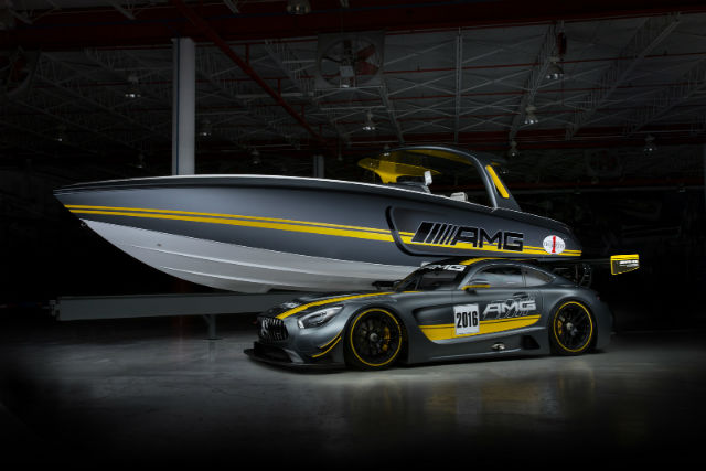 Mercedes-Benz再度與Cigarette Racing攜手打造聯名款Cigarette Racing Team 41' SD GT3特仕快艇。