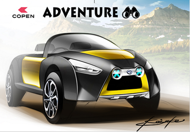 Daihatsu 設計大賞  將 Copen 敞篷小車變成貓咪車？