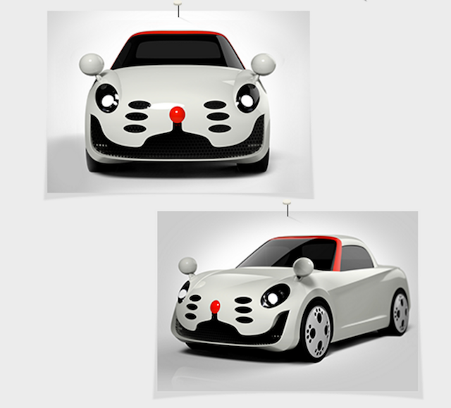 Daihatsu 設計大賞  將 Copen 敞篷小車變成貓咪車？