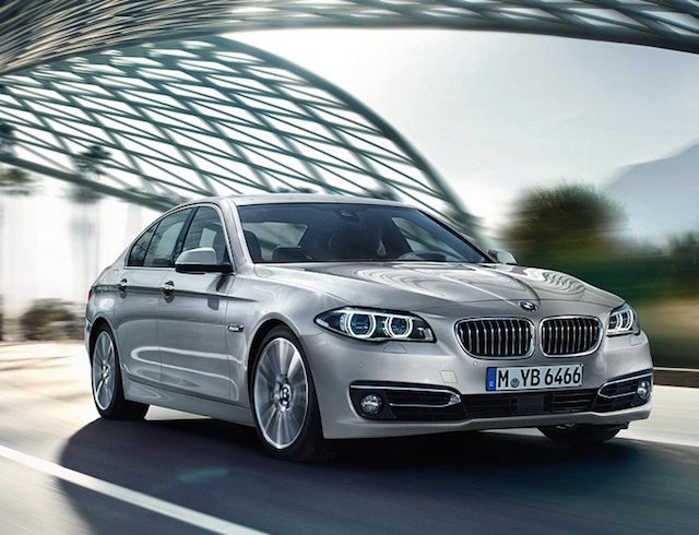 此為BMW 5 Series 2016年款，非文中敘述車款。