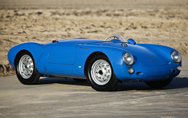 1955 Porsche 550 Spyder 拍賣價格：530萬美金。