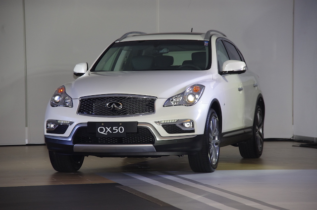 Infiniti QX50，營造出具有類跑車感的樣貌。