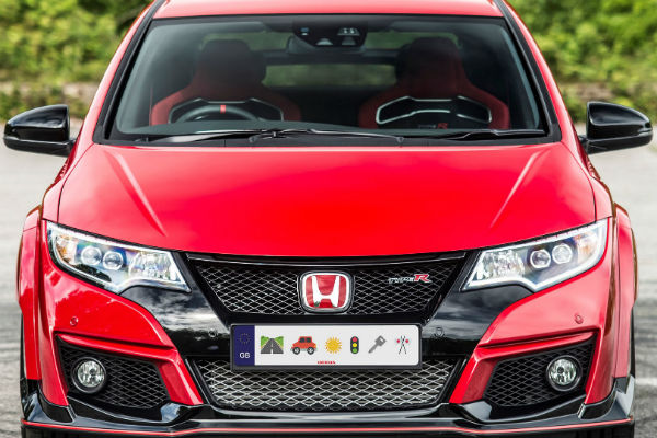 車能這樣玩!  Honda 表情符號車牌 可愛登場 車能這樣玩!  Honda 表情符號車牌 可愛登場