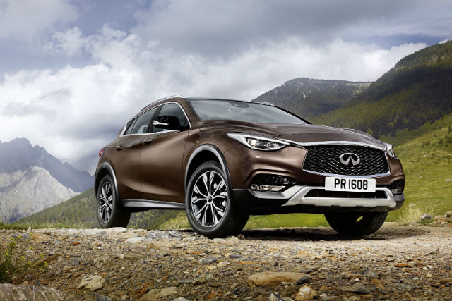 Infiniti旗下首款豪華掀背車Q30奪得探花位置,在EuroNCAP的Pedestrian Protection測試中獲得與Z4相同的91%成績。