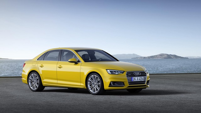 13號特工(艾蜜莉·芬凱普)駕駛的新 Audi A4轎車。