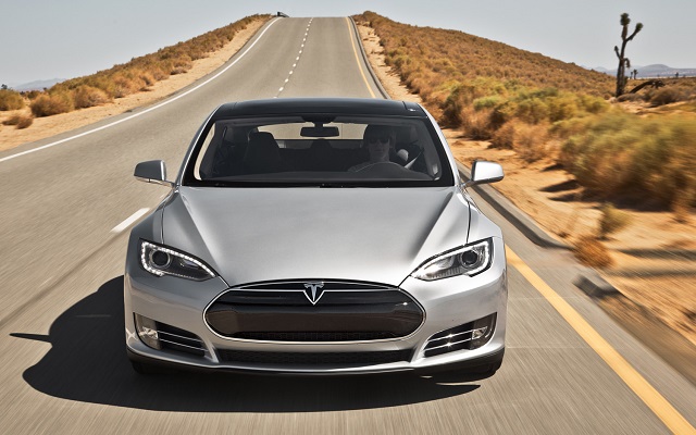 Tesla Model S。（圖片來源：evbud）