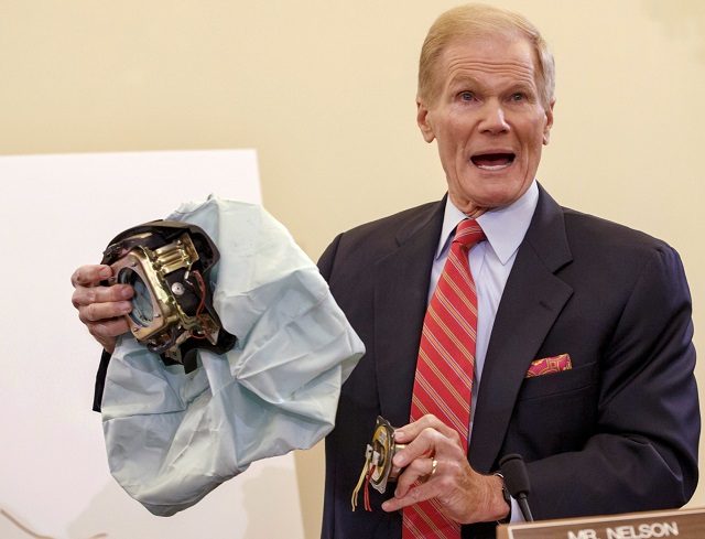 美國國會議員 Bill Nelson。（圖片來源：美聯）