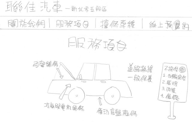陽春網站也因「特殊」設計一夕爆紅，甚至因流量過大造成網站死當。（圖片來源：聯佳汽車）
