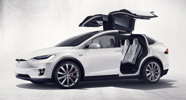Tesla Model X。（圖片來源：Tesla）
