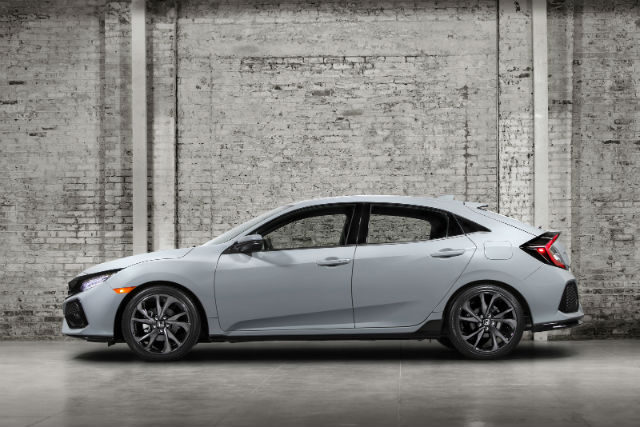 這部全新五門Honda Civic Hatchback將提供五種等級，分別為LX、Sport、EX、EX-L、Sport Touring。
