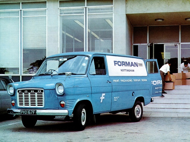 Ford Transit 自1953年出廠以來，歷經許多代車型。（圖片來源：Ford）