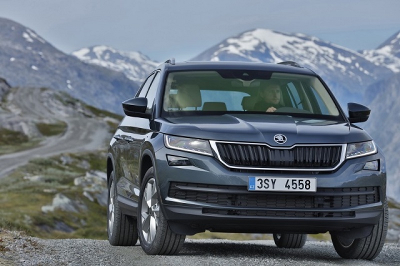 七人座運動化休旅 Škoda Kodiaq。