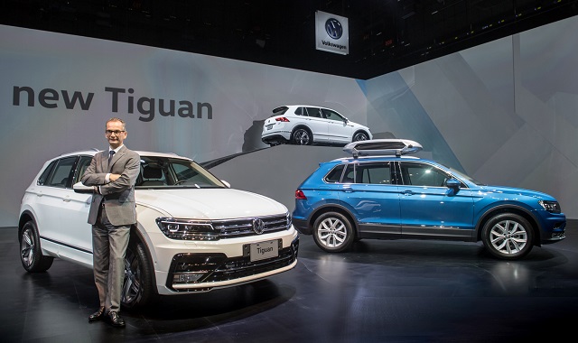 全新第二代 Volkswagen Tiguan 今天發表。